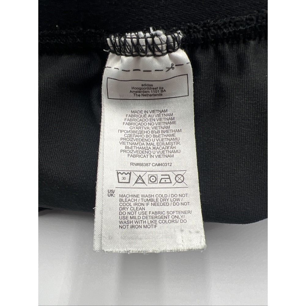 Adidas Aeroready Women's Black Shorts With Undershorts Inside Size Medium - Picture 5 of 8